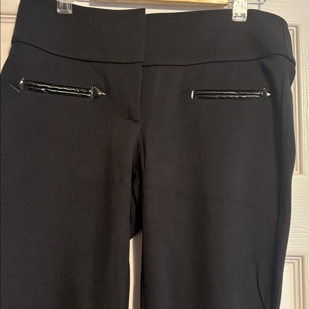 Bebe Zippered Leggings NWOT
